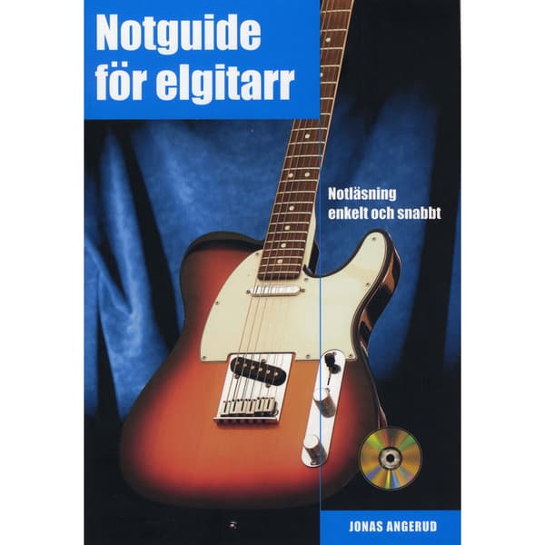 Notguide för elgitarr : notläsning enkelt och snabbt inkl CD (häftad)