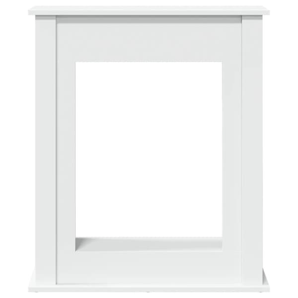 Spiselkrans vit 75x20x87,5 cm konstruerat trä