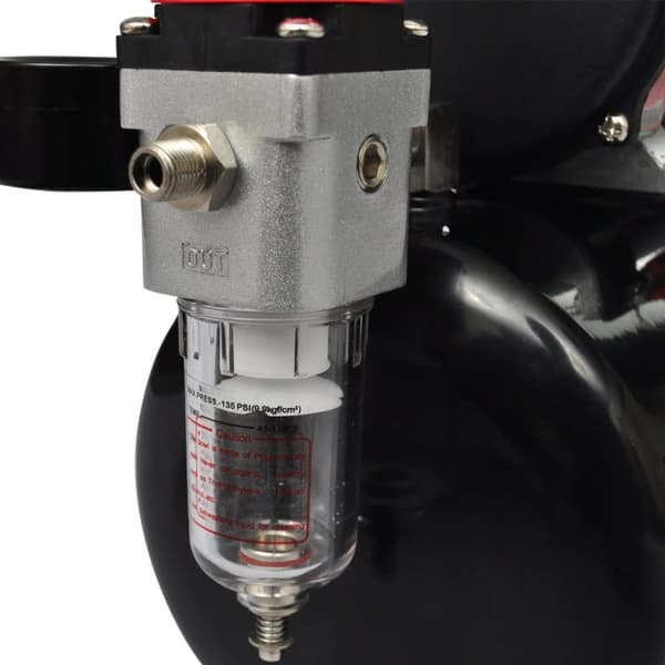 Kompressor för airbrush inkl. 2 sprutpistoler