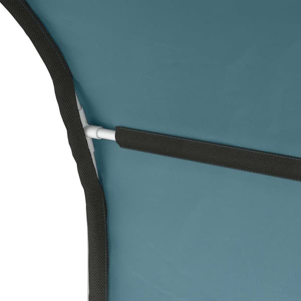 Sängtunnel 2 pcs Ljusblå 211 x 67,5 x 2 cm Polyester