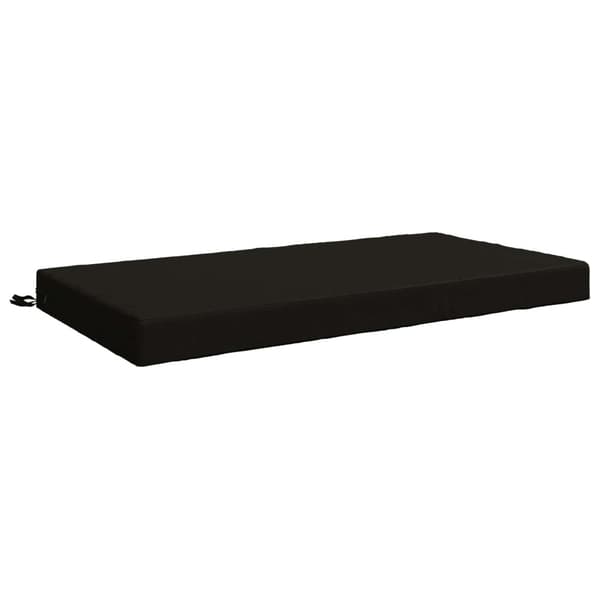 Sittkudde SOEST 100% Polyester Svart 120 x 80 x 10 cm