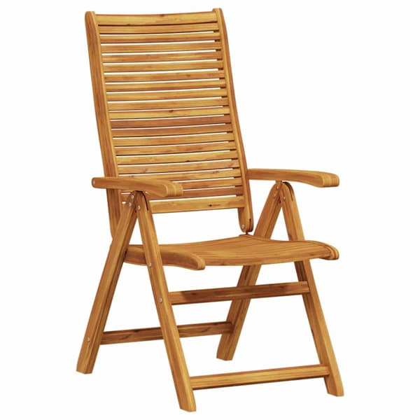 Trädgårdsmöbelset 7 pcs Brun Massivt Akaciaträ