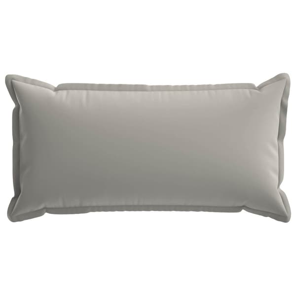 Kuddöverdrag 2 st HOUTEN Grå 40 x 80 cm Polyester