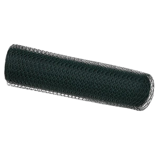 Hexagonstängsel Grön 0,6 x 100 m PVC
