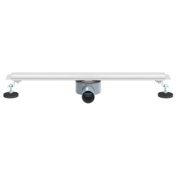 360° Duschavlopp med smal modell Silver 60 cm