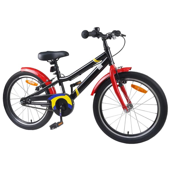 Barncykel 20 Tum för 6-11 år gamla Blå vit