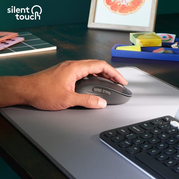 Logitech Signature M650 datormöss vänster hand Trådlös RF + Bluetooth Optisk 2000 DPI