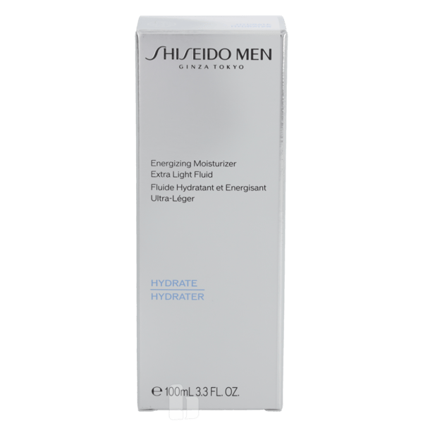 Shiseido Men Energizing Moisturizer Extra Light Fluid 100 ml Herr