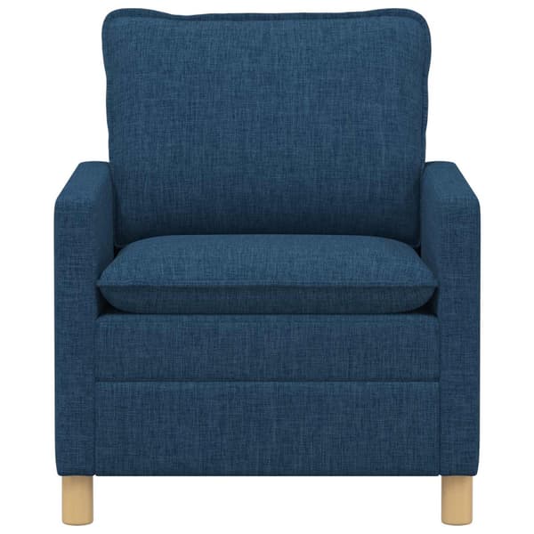 Soffa Blå Tyg