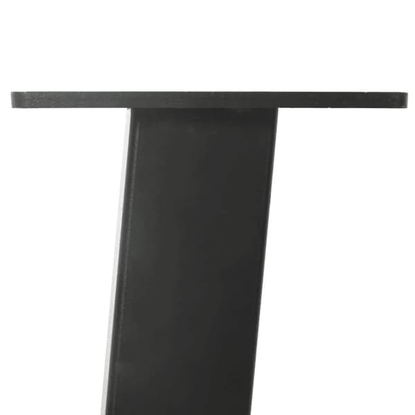 Soffbordsben 4 st antracit 42 cm stål