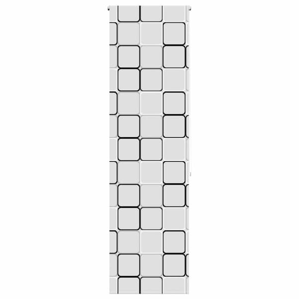Rullgardin för dusch 60x240 cm tyg bredd 56 cm