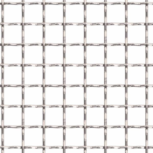 Nätduk 40 x 200 cm 3 Mesh Rostfritt stål 201 Silver