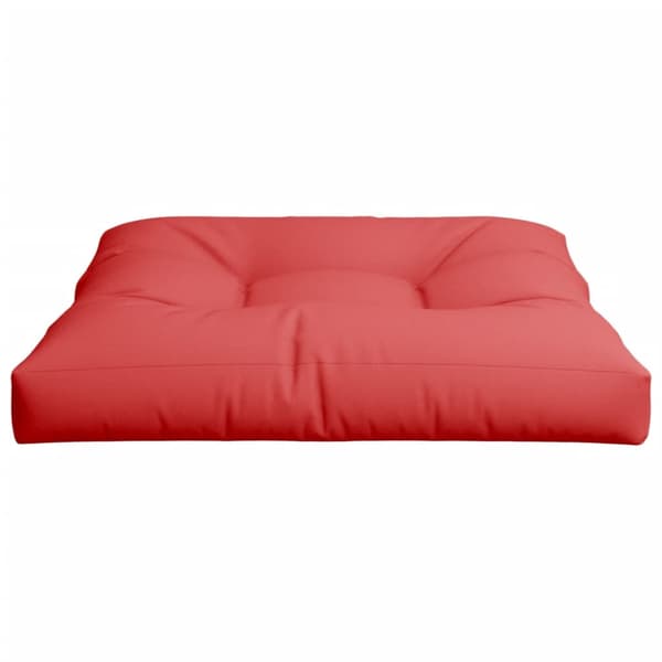 Palldyna röd 70x70x12 cm tyg