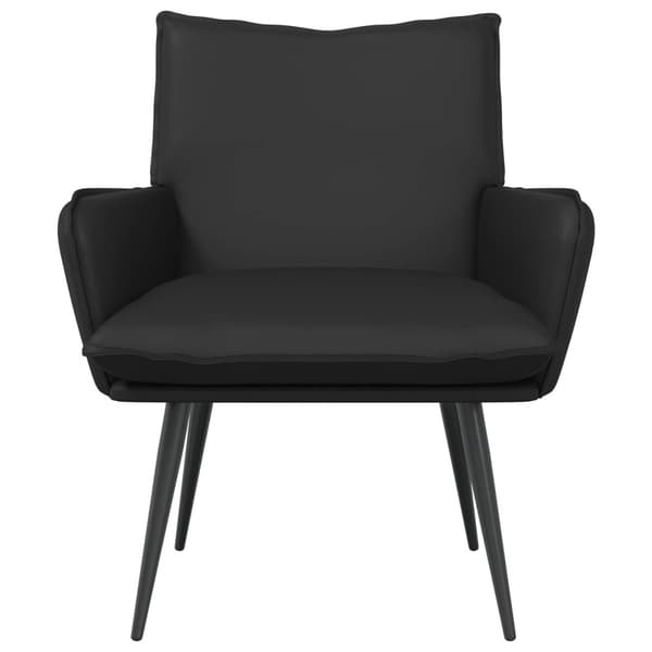 Fåtölj Svart Konstläder