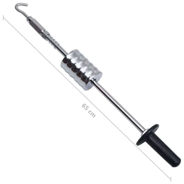 Glidhammare med krok 65 cm kolstål