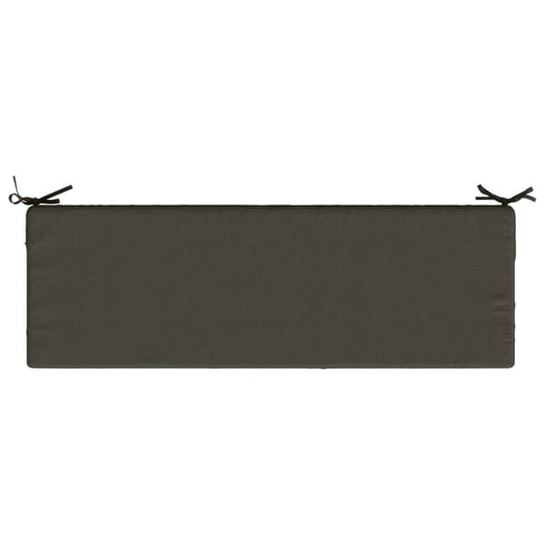 Sittkudde SOEST 100% Polyester Antracit 120 x 40 x 10 cm