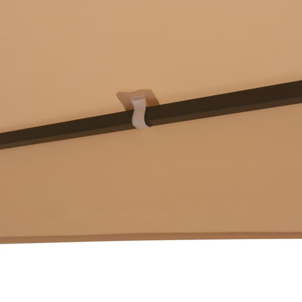 Paviljong hexagonal 323x265 cm beige