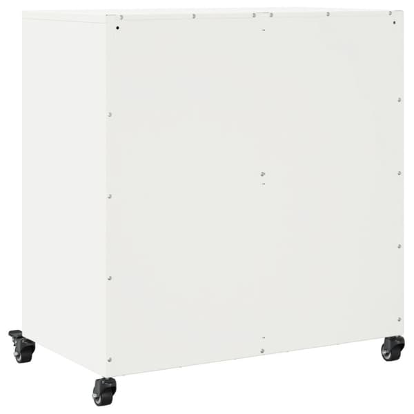 Skänk vit 68x39x72 cm stål