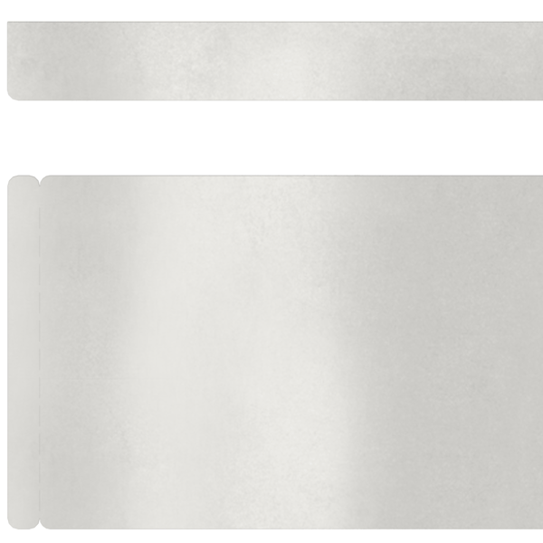 Kant för gräsmatta 4 pcs Silver 450 x 0.05 x 15 cm