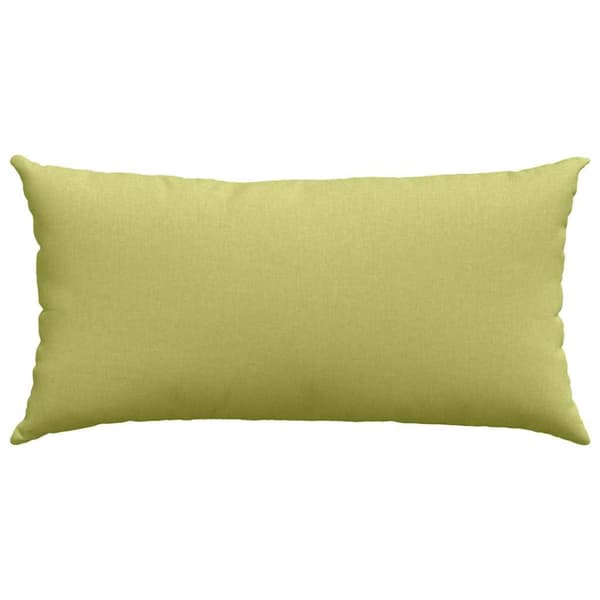 Sofakuddar 2 pcs Ljusgrön 80 x 40 cm tyg
