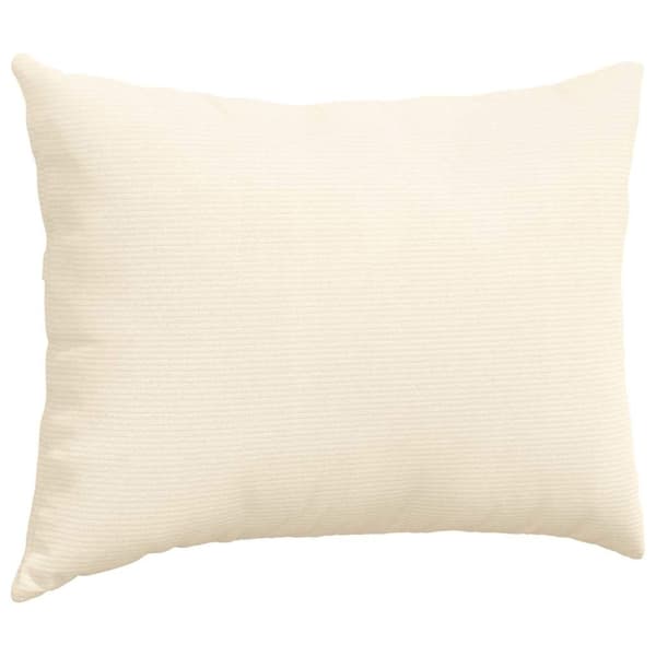 Sofakuddar 2 pcs Kräm 70 x 50 cm Kordread tyg