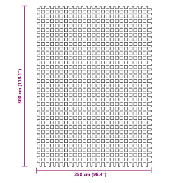 Tältmatta grön 3x2,5 m