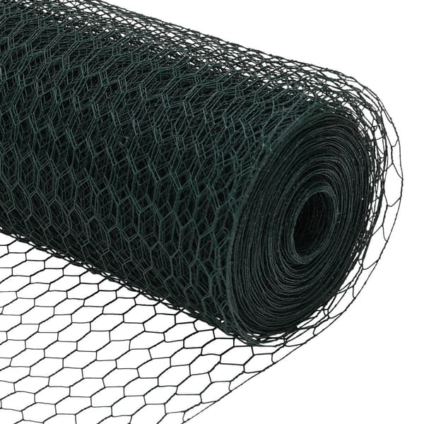 Hexagonstängsel Grön 1,2 x 100 m PVC