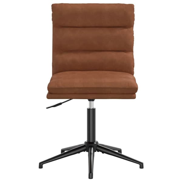 Matstol brun konstläder