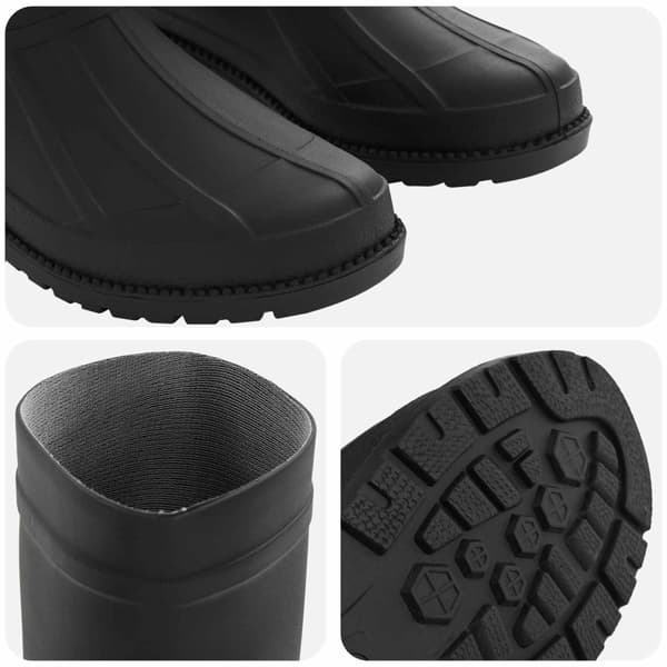 Regnstövlar PVC Storlek 43 Svart