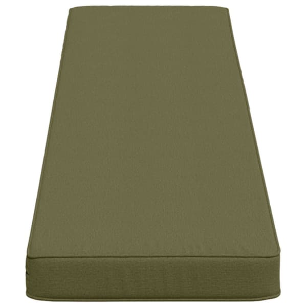 2-delade Bänk Kuddar VUGHT 2 st 100% Polyester Olivgrön