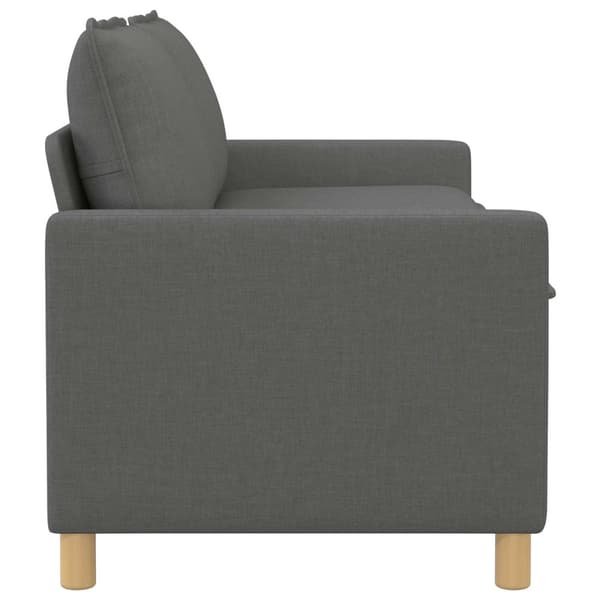 Soffa Mörkgrå Tyg