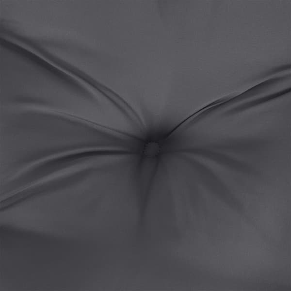 Palldyna antracit 60x60x12 cm tyg