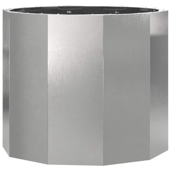 Planteringskärl Silver 60 x 60 x 50 cm Rostfritt stål