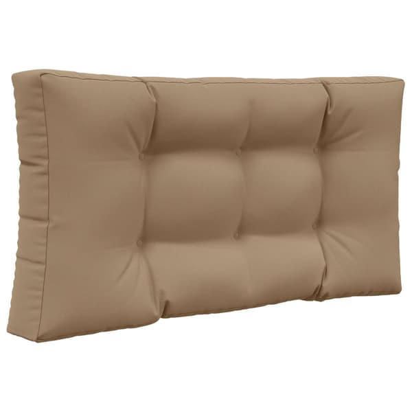 Utomhus Soffa Kudde 2 pcs Taupe Polyester