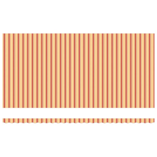 Markis tyg Gul och Orange 600 × 300 cm Polyester