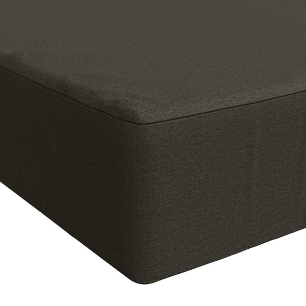 Sittkudde SOEST 100% Polyester Antracit 120 x 60 x 15 cm