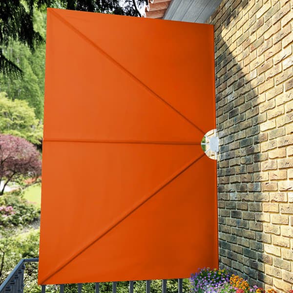 Sidomarkis för terrass terrakotta 300x200 cm