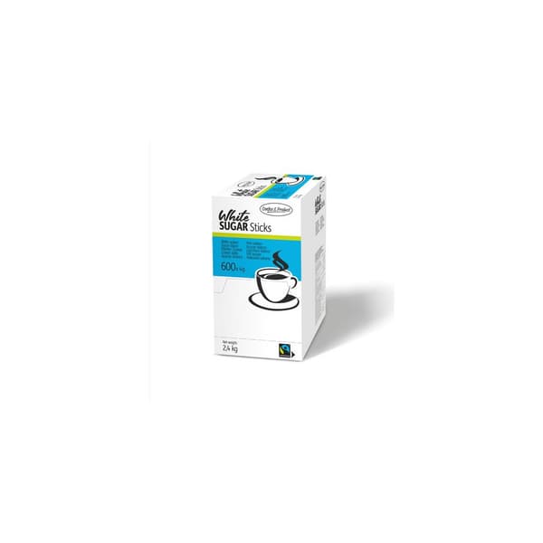 Sockersticks Fairtrade 4g x 600st