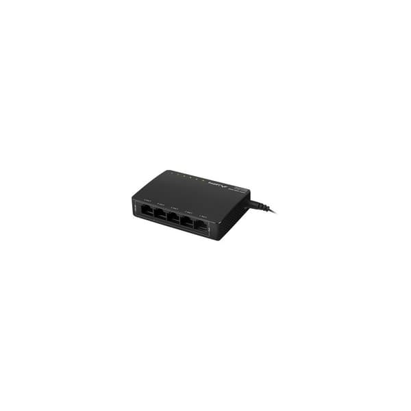 Lanberg DSP3-1005 - switch - 5 portar - ohanterad