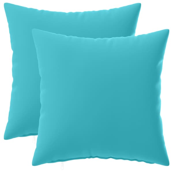 Kuddöverdrag 2 st HEERLEN Turkos 40 x 40 cm Polyester