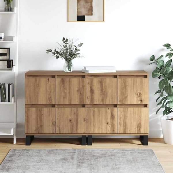Sideboard 2 pcs Artisan Ek 60 x 35 x 70 cm