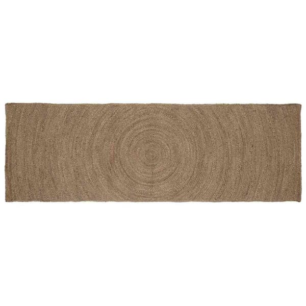 Områdesmattor Rektangulär Grå 80 x 250 cm Jute
