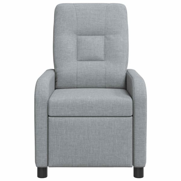 Recliner Ljusgrå Tyg