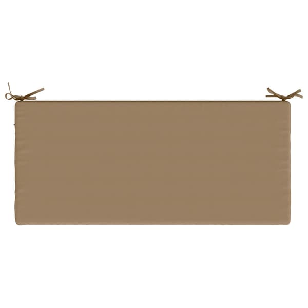 2-delade Bänk Kuddar SOEST 2 st 100% Polyester Taupe
