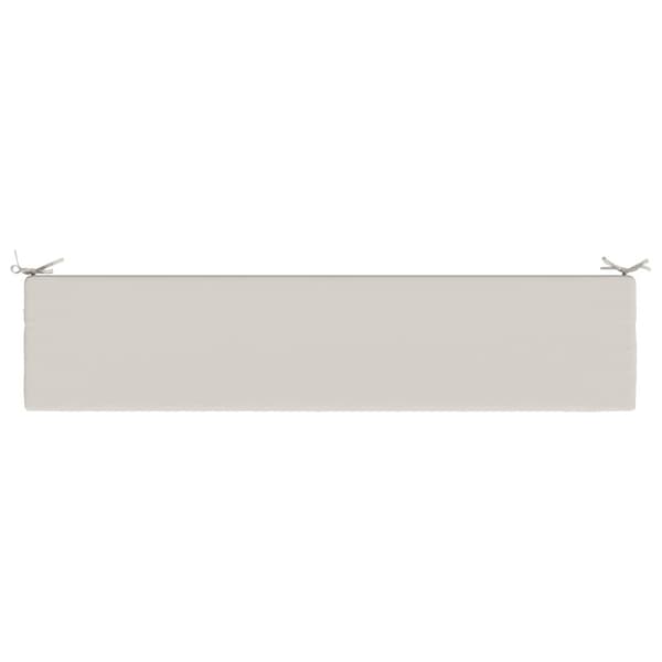 2-delade Bänk Kuddar SOEST 2 st 100% Polyester Vit