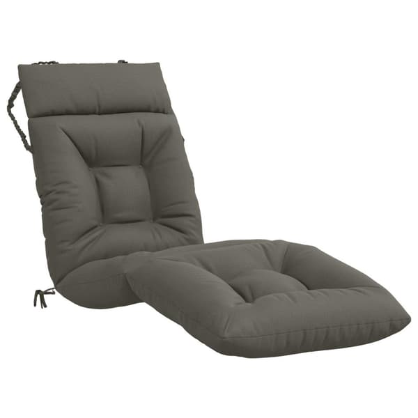 Solstol Kudde VIANEN 100% Polyester Grå 200 x 60 x 8 cm