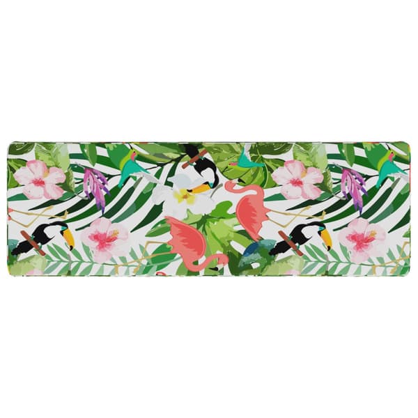 2-delade Bänk Kuddar VUGHT 2 st 100% Polyester Flerfärgsdesign
