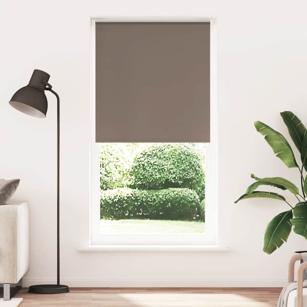Mörkläggningsgardin kaffe 100x210 cm tyg bredd 95,7cm polyester