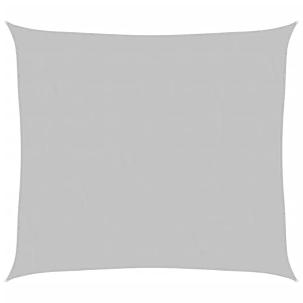 Solsegel ljusgrå 3x2,5 m 100% polyesteroxford