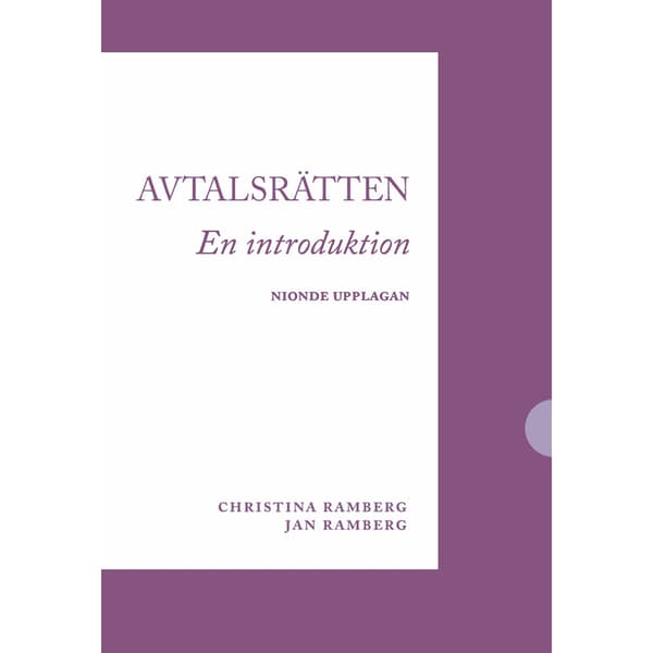 Avtalsrätten : en introduktion (häftad)